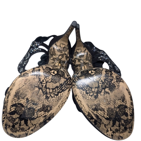 Cesare Paciotti Stiletto Heels with Crystals - Picture 5 of 7